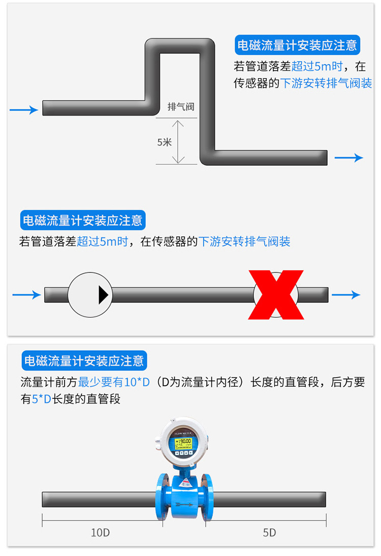 液體流量計安裝注意事項(xiàng)