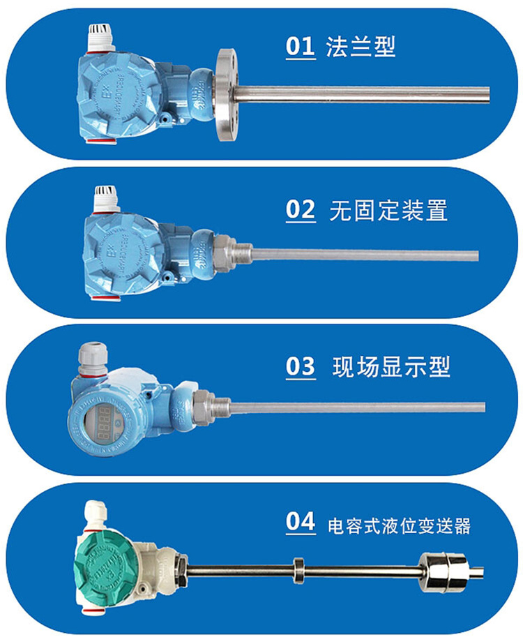 消防池用浮球液位計(jì)分類圖